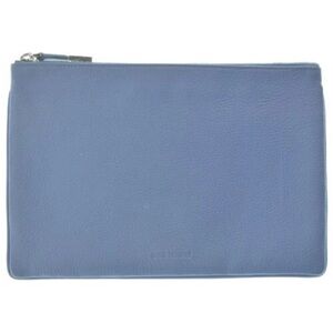 Blue Leather Clutch by Dior